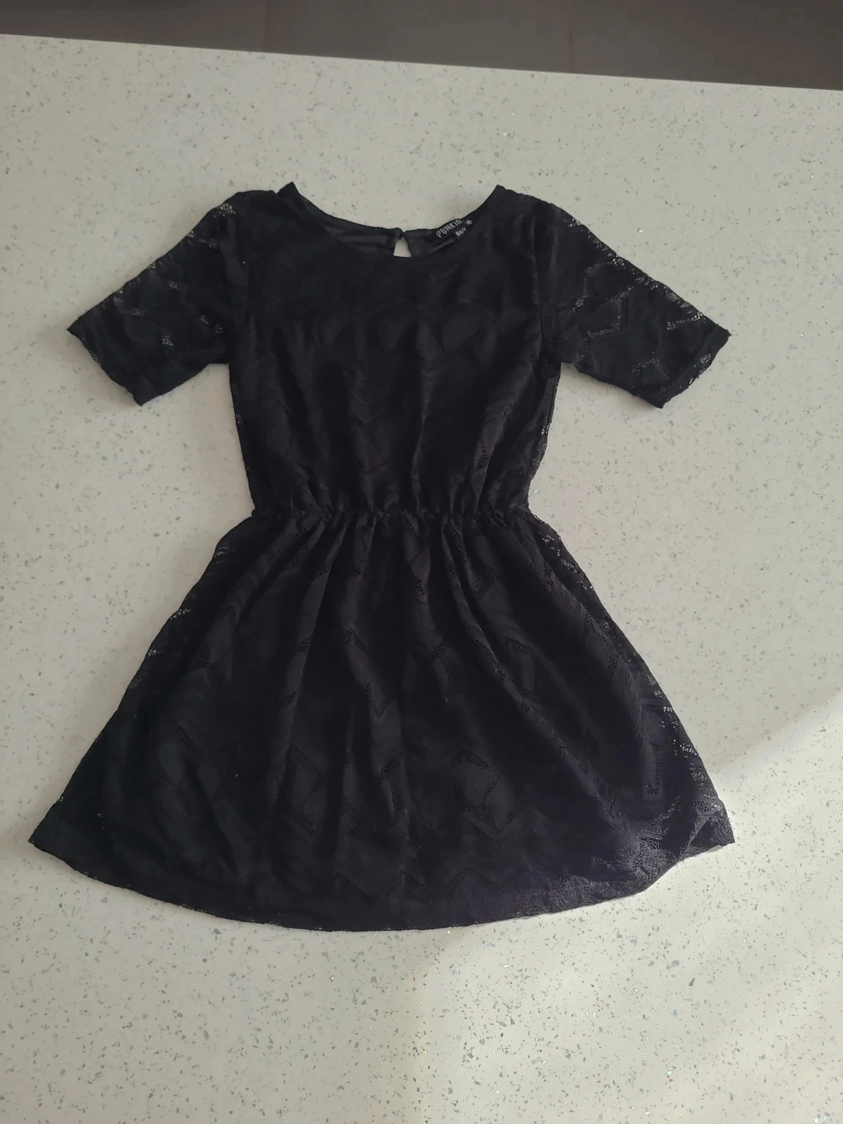 Robe fille dentelle